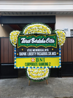 Papan Bunga Duka di Samarinda Seberang