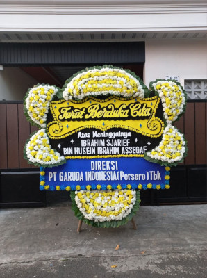 Papan Bunga Duka di Samarinda Seberang
