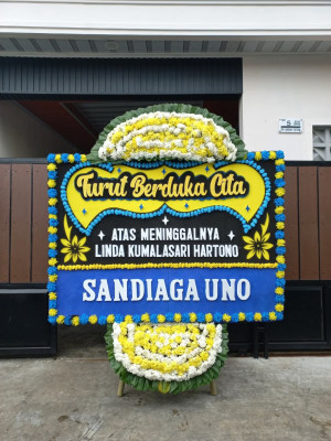 Papan Bunga Duka di Samarinda Seberang