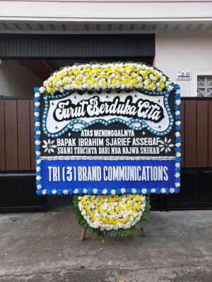 Papan Bunga Duka di Samarinda Seberang